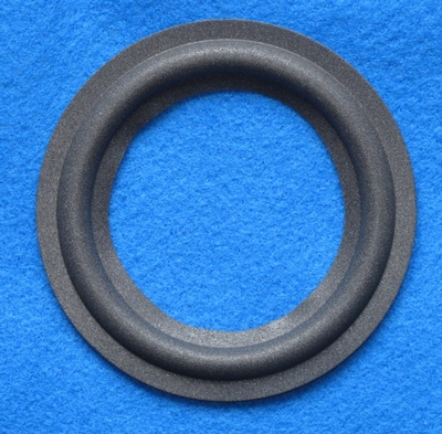 Foam surround, 4 inch, for a speaker with a cone size of 6,7 cm