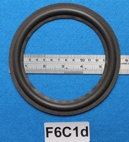 Foam surround for a speaker with a cone size of 11,9 cm