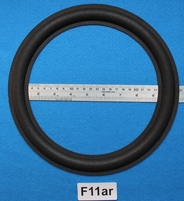 Foam surround for a speaker with a cone size of 21,3 cm