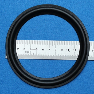 Rubber surround, 5,5 inch, for a unit with a conesize of 10,8 cm