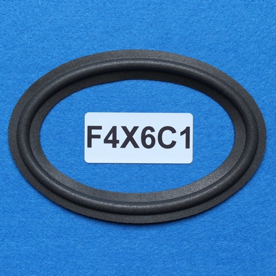Foamrand van 6 x 4 inch, voor een conusmaat van 12,7 / 7,5