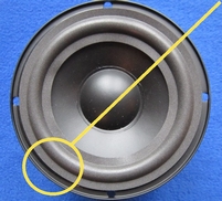Foam surround for JBL CM52AW woofer