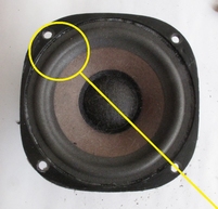 Foam ring (4 inch) for Elipson 1401 woofer