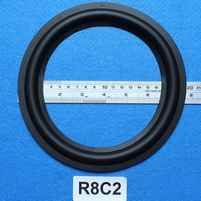 Rubber surround, measures 8 inch, for a 15,1 cm cone