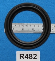 Rubber surround, 4,75 inch, for a unit with a cone size of 9 cm