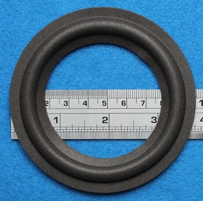 Foam surround for a speaker with a cone size of 6,9 cm
