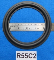 Rubber surround, 5,5 inch, for a unit with a conesize of 11,7 cm