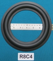 Rubber surround, measures 8 inch, for a 14,2 cm cone