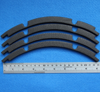 Sierrand voor 12 inch woofer, ring uit 4 segmenten