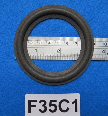 Foam surround for a speaker with a cone size of 6,7 cm