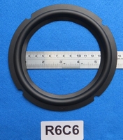 Rubber surround, measures 6 inch, for a 12 cm cone