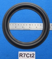 Rubber surround, measures 6,5 inch, for a 13,6 cm cone