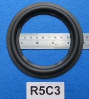 Rubber surround, 5 inch, for a unit with a cone size of 9,4