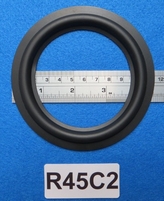 Rubber surround, 4,5 inch, for a unit with a cone size of 8,5 cm