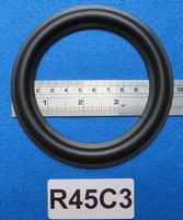 Rubber surround, 4,5 inch, for a unit with a cone size of 8,8 cm
