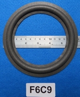 Foam surround for a speaker with a cone size of 12 cm