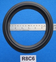 Rubber surround, measures 8 inch, for a 15,6 cm cone