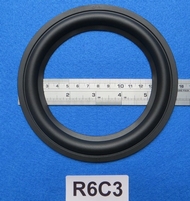 Rubber surround, measures 6 inch, for a 11,45 cm cone