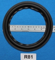 Rubber surround, measures 8 inch, for a 14,9 cm cone