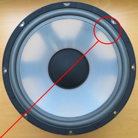 Foamrand (12 inch) voor Infinity 902-1187 woofer