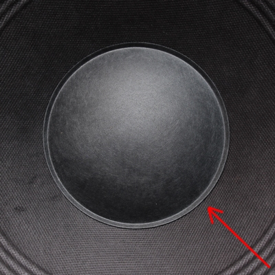 Dust cap for JBL XTI100 woofer