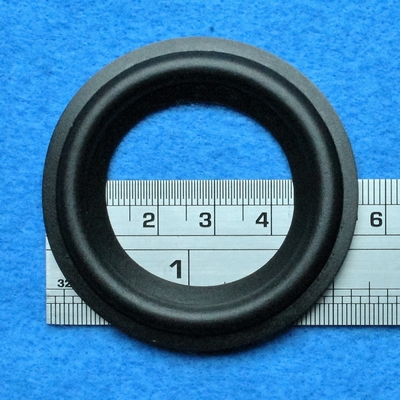 Rubber surround, 2 inch, for a unit with a cone size of 3,9 cm