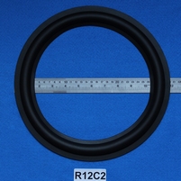 Rubber surround, measures 12 inch, for a 23,8 cm cone