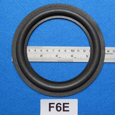 Foam surround for a speaker with a cone size of 11,5 cm