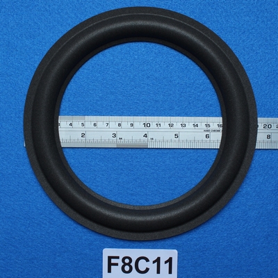 Foam surround for a speaker with a cone size of 14,3 cm