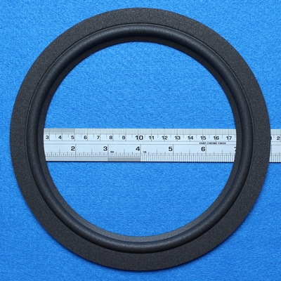 Foam surround for a speaker with a cone size of 16,1 cm