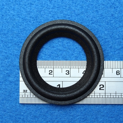 Foam surround for a speaker with a cone size of 3,5 cm