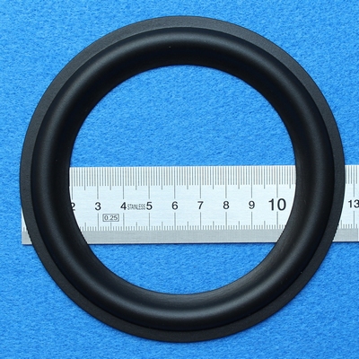 Rubber surround, 5 inch, for a unit with a cone size of 9,9 Cm