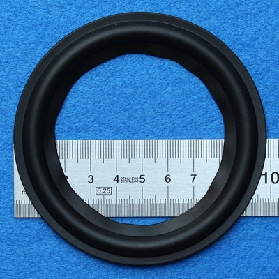 Rubber surround, 4 inch, for a unit with a cone size of 7,5 cm