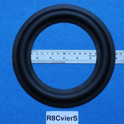 Rubber surround, measures 8 inch, for a 14,2 cm cone