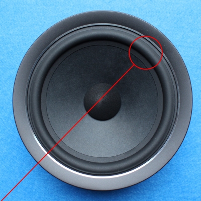 Rubber surround for B&W 702 Signature (LF26832) woofer