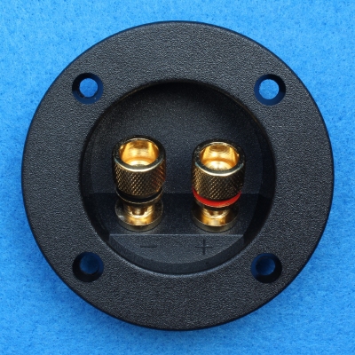 Terminal with binding posts - 75 mm