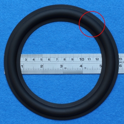 Rubber rand voor Jamo S7-25F woofer