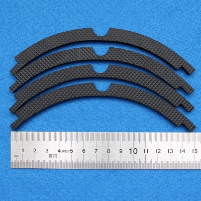 Gasket for 8 inch woofer, 4 pieces make one gasket