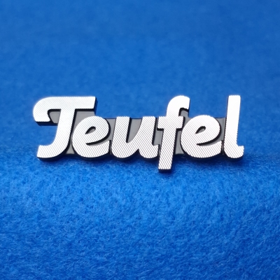 Teufel logo voor Ultima 40 MK4