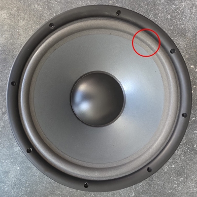 Schaumstoff Sicke für Infinity Kappa 100 (9742790 / HT300JL0) Tieftöner
