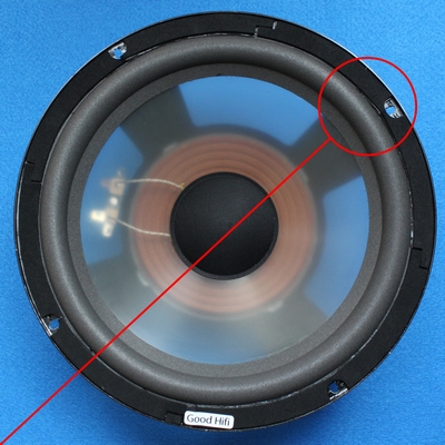 Foamrand (10 inch) voor Infinity RS6000 woofer