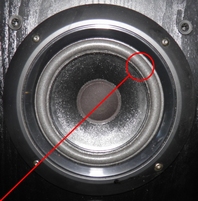 Foam ring (5,5 inch) for Philips FB671 woofer