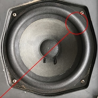 Foamrand voor Bang en Olufsen Beovox 4702 woofer