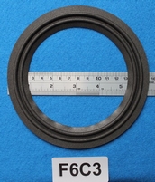 Foamrand van 6 inch, voor een conusmaat van 12,1 cm (F6C3)
