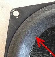Schaumstoff Sicke für IMF Super Compact Mitteltöner