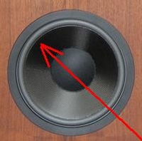 Foam surround for Altec Lansing 401 woofer