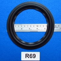 Rubber surround, measures 6 inch, for a 11,9 cm cone