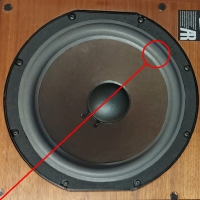 Foam surround to repair Acoustic Research AR10pi woofer
