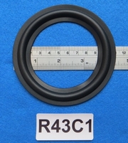 Rubber surround, 4,25 inch, for a unit with a cone size of 8,2 c