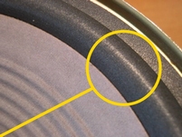 Foam ring (8 inch) for Philips OO80627/w4 woofer
